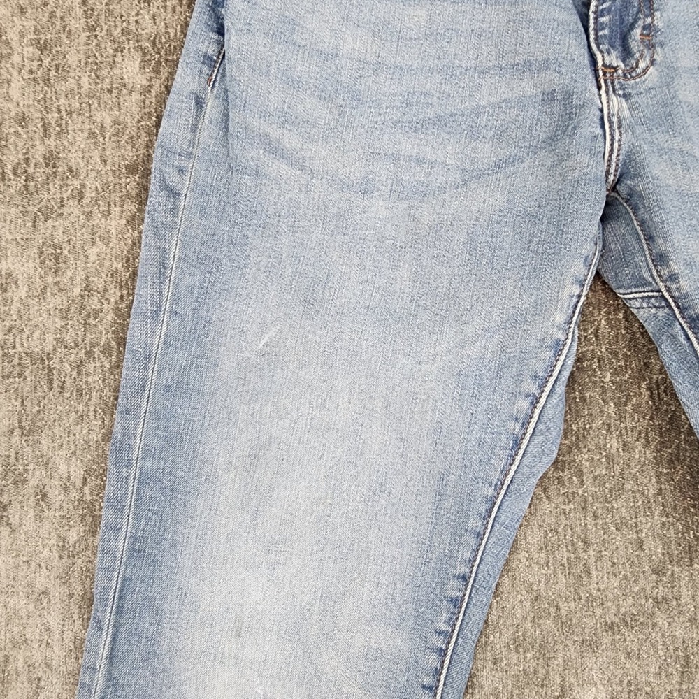 Lee Jeans Denim Mens 33x32 Light Wash Extreme Motion MVP Athletic Fit 102018312 - Picture 5 of 12